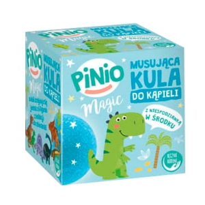 Musująca kula do kąpieli Pinio Magic z niespodzianką 140g Niebieska NEW