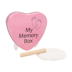 Odcisk bobasa Pudełko pełne wspomnień Smiki Różowe