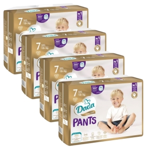 Dada Extra Care pieluchomajtki Pants 7 XXL 18+ kg  4x34 136 sztuk NEW