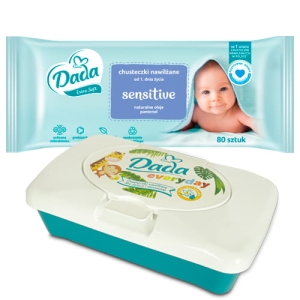 Chusteczki nawilżane Dada Extra Soft Sensitive 80 szt. + pudełko