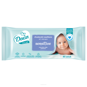 Chusteczki nawilżane Dada Extra Soft Sensitive 80 szt.