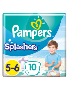 Pampers Splashers pieluchy jednorazowe do pływania rozmiar 5-6 10 szt.