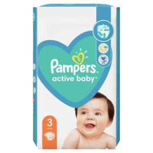 Pampers Active Baby 3 Pieluszki 6-10 kg 54 szt.