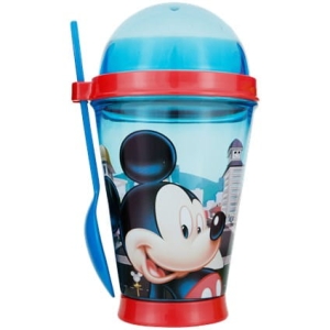 Kubek z łyżeczką Myszka Miki 8 x 9 x 15 cm