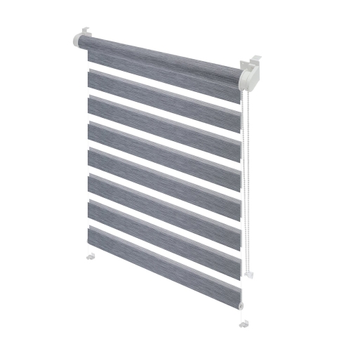 Roleta Zebra na okno dzień - noc Stalowy 56,5 x 150 cm 333661 1.jpg