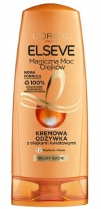 LOREAL ODŻYWKA DO WŁOSÓW SUCHYCH Z OLEJKAMI KWIATOWYMI KREMOWA ELSEVE