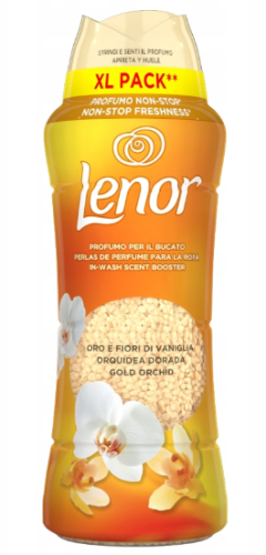 Lenor Perełki zapachowe Gold Orchid &amp; Vanilla 495g.png