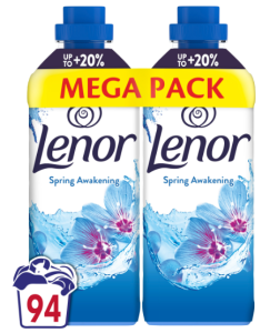 Lenor Spring Awakening płyn do płukania tkanin, 94 prania 2x 0,987l