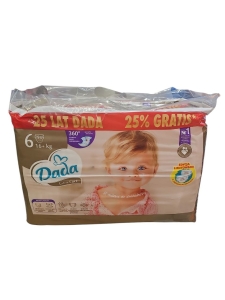 Dada Pieluchy jednorazowe Extra Care 6 extra large  16+ kg 94 szt