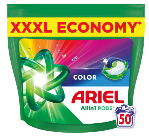 Ariel Color Allin1, kapsułki do prania, 50 prań.png