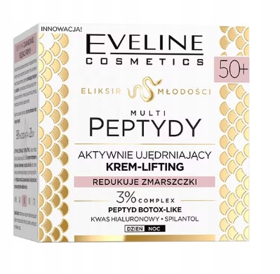 Eveline Aktywnie Ujędrniający Krem Do Twarzy 50+ Multi Peptydy