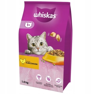 WHISKAS Sucha karma dla kotów z kurczakiem 1,9 kg