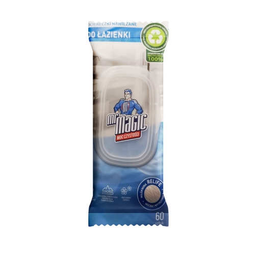 Mr Magic ściereczki nawilżane Do łazienki 60 szt.jpg