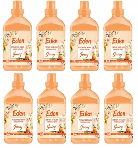Perfumy do tkanin płyn do płukania Eden JUICY 720ml x 8 sztuk