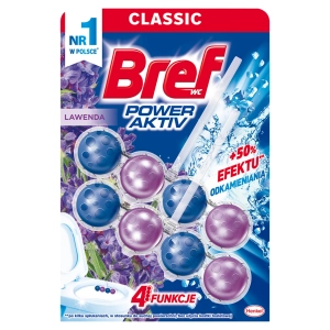 Bref kulki zawieszka czyszczenie  do WC lawenda 2x 50g