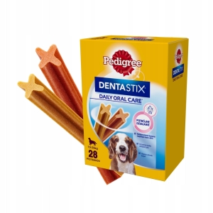 PEDIGREE DENTASTIX PRZYSMAKI DLA PSA ŚREDNIE RASY 4X180 G