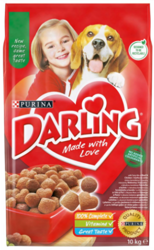 Darling Karma dla dorosłych psów z pyszną mieszanką wołowina 10kg.png