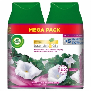 Odświeżacz powietrza spray Air Wick 2x250 ml księżycowa lilia