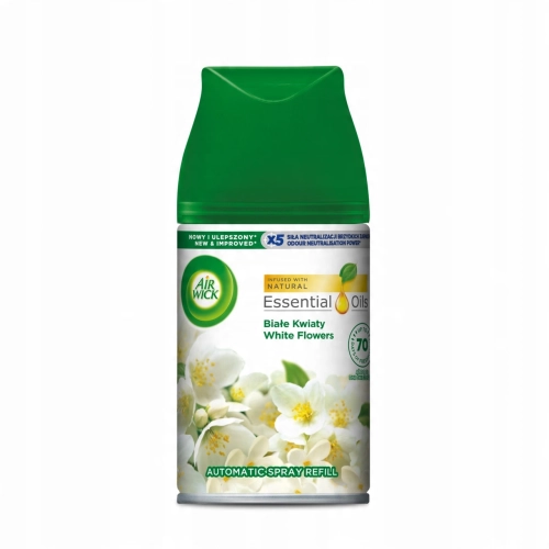 Odświeżacz powietrza AIR WICK Freshmatic Białe Kwiaty 250 ml wkład