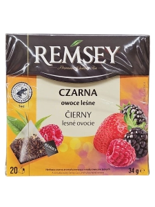 Remsey Herbata owoce leśne 20 torebek  40g  piramidki