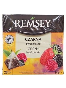 Remsey Herbata owoce leśne 20 torebek  40g  piramidki
