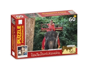 Puzzle podróżniczne - Kambodża 60 el. Edipresse Książki 3+