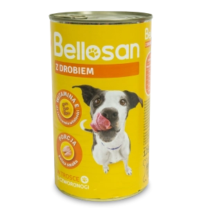 Karma dla psów dorosłych z drobiem Bellosan 415 g