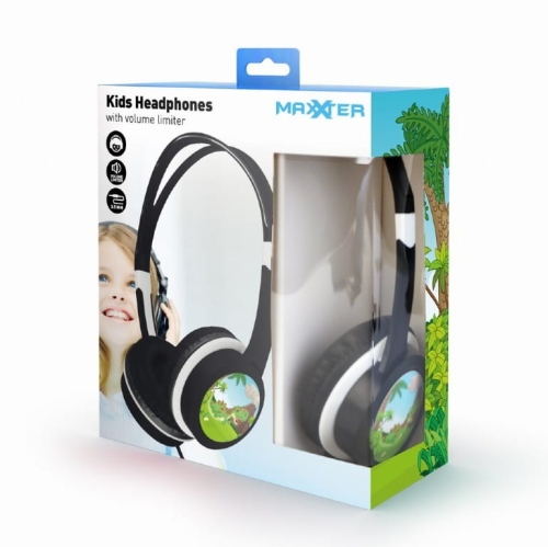 Maxxter Słuchawki dziecięce z ogranicznikiem głośności 3,5 mm.jpg