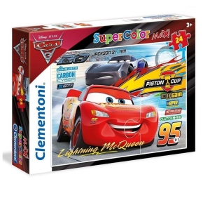 Puzzle 24 el. Maxi Cars Super Color Clementoni 24489 3+
