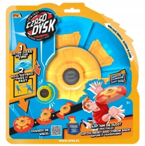 Latający CZASO DYSK do rzucania  EPEE niebiesko-pomarańczowy