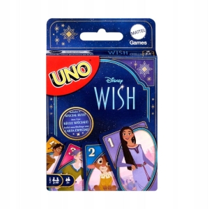 UNO Disney WISH gra karciana dla dzieci HRF41 MATTEL
