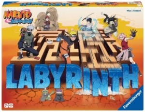 Naruto Labyrinth Gra planszowa Towarzyska Manga Ravensburger 5+