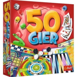 Gra planszowa 50 gier klasycznych Trefl 5+