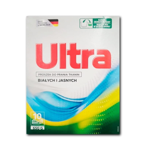 ULTRA PROSZEK DO PRANIA TKANIN BIAŁYCH I JASNYCH  650G 10 prań.jpg
